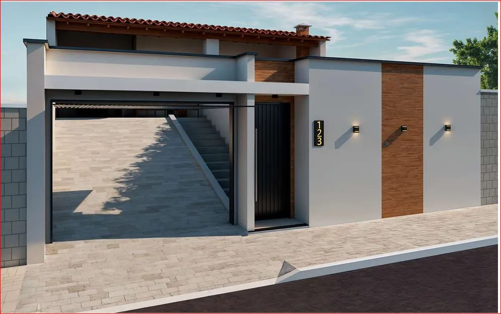 Espaço no quintal, beleza e conforto você encontra nesta casa com 3 quartos, sendo um suite,...